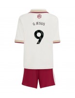 Arsenal Gabriel Jesus #9 Alternativní dres pro děti 2025-26 Krátký Rukáv (+ trenýrky)
